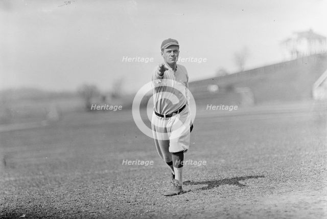 Carroll "Buck" Barton, Washington Al, At University of Virginia, Charlottesville (Baseball), c1913. Creator: Harris & Ewing.