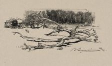 Carrefour de lEpine, 1887. Creator: Auguste Louis Lepère (French, 1849-1918)