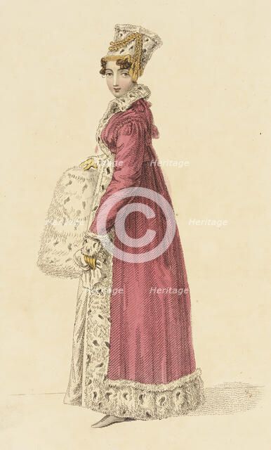 Carriage Costume, 1816. Creator: John Bell.