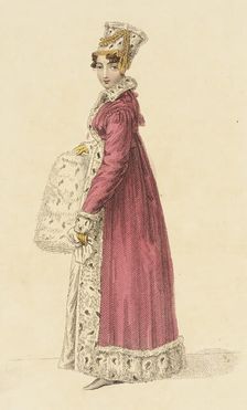 Carriage Costume, 1816. Creator: John Bell