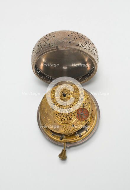 Carriage Clock, Dresden, c. 1725. Creator: Johann Gottlieb Graupner.