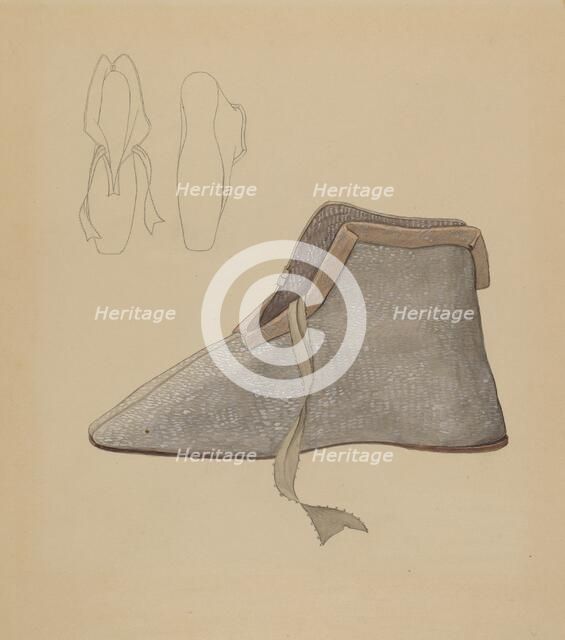Carriage Boot, c. 1936. Creator: Doris Beer.