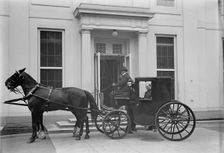 Carriage of William Gibbs McAdoo, Secretary of The Treasury, 1913. Creator: Harris & Ewing