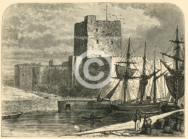'Carrickfergus Castle', 1898. Creator: Unknown.