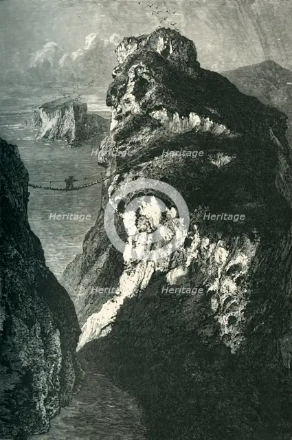 'Carrick-A-Rede', c1870.