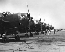 Carrier-borne planes to be transferred to the French with the carrier Langley 1951