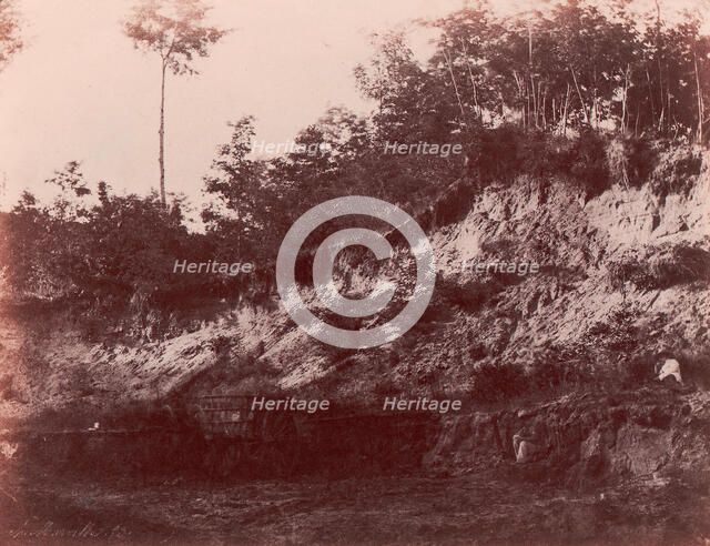 Carrière, 1850-53. Creator: Charles Marville.