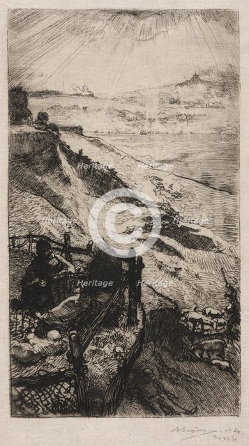 Carrieres dAmérique pres Paris, 1898. Creator: Auguste Louis Lepère (French, 1849-1918).