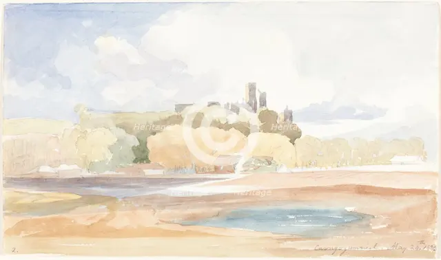 Carrigogunniel, 1830. Creator: James Bulwer.
