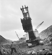 Carrington's Coppice Opencast Colliery, Smalley, Amber Valley, Derbyshire, 12/04/1948. Creator: John Laing plc