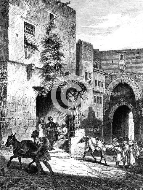 'Carry Mamelukes, In the Citadel of Cairo', 1880. Artist: Unknown