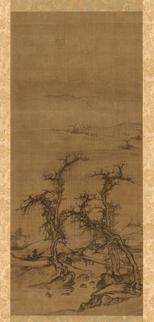 Carrying a Qin on a Visit, 1271-1368. Creator: Luo Zhichuan (Chinese, active 1280s-1320s), attributed to