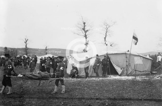 Carrying dead, Tchataldja #5, between c1910 and c1915. Creator: Bain News Service.