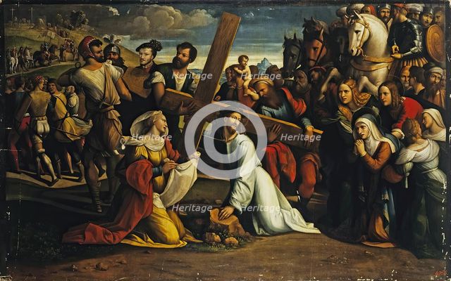 Carrying of the Cross, 1529. Creator: Benvenuto Tisi da Garofalo.