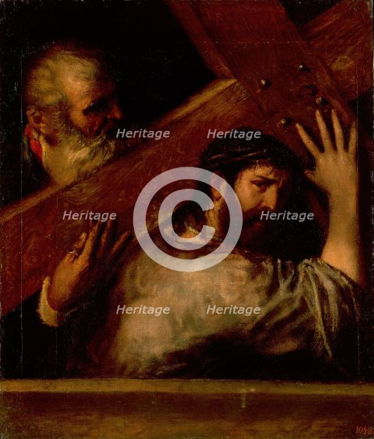 Carrying of the Cross, 1565. Creator: Titian.
