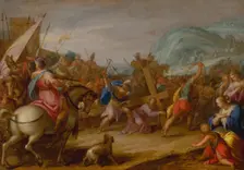 Carrying of the Cross, 1587. Creator: Hans von Aachen