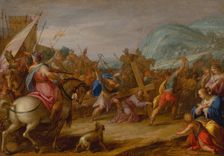Carrying of the Cross, 1587. Creator: Hans von Aachen