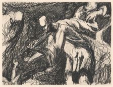 Carrying the burden, 1940-1944. Creator: Ján Novák