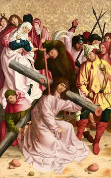 Carrying the Cross of Christ, c1490/1491. Creator: Rueland Frueauf d. Ä.