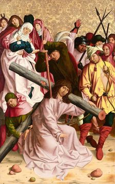 Carrying the Cross of Christ, c1490/1491. Creator: Rueland Frueauf d. Ä.