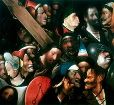 Carrying the Cross c1480-1516. Artist: Hieronymus Bosch