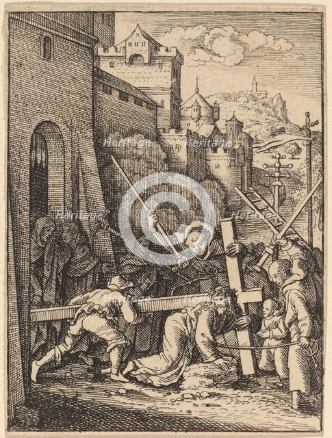 Carrying the Cross. Creator: Wenceslaus Hollar.