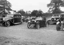 Cars taking part in the Bugatti Owners Club gymkhana, 5 July 1931. Artist: Bill Brunell