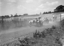 Cars competing at the JCC Members Day, Brooklands, 5 July 1930. Artist: Bill Brunell