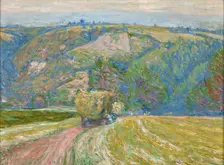 Cart with Hay, 1890. Creator: Jozef Pankiewicz