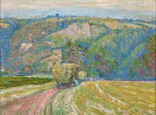 Cart with Hay, 1890. Creator: Jozef Pankiewicz