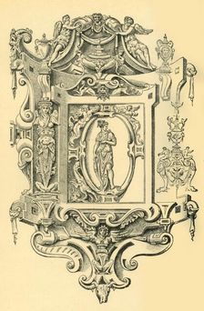 Cartouche, mid 16th century, (1881). Creator: Unknown
