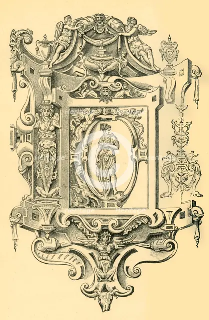 Cartouche, mid 16th century, (1881).  Creator: Unknown.