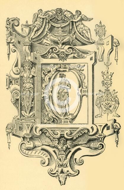 Cartouche, mid 16th century, (1881).  Creator: Unknown.