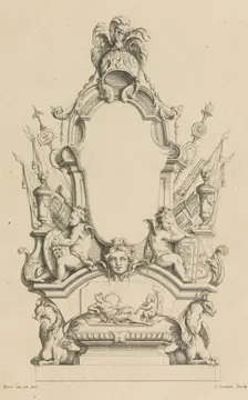 Cartouches Nouvellement Inventez par J.B. Toro, 1716., 1716. Creator: Jean Bernard Toro