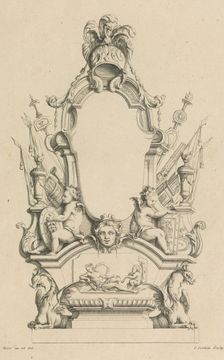 Cartouches Nouvellement Inventez par J.B. Toro, 1716., 1716. Creator: Jean Bernard Toro