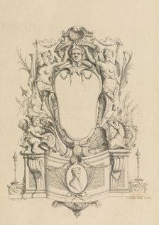 Cartouches Nouvellement Inventez par J.B. Toro, 1716., 1716. Creator: Jean Bernard Toro