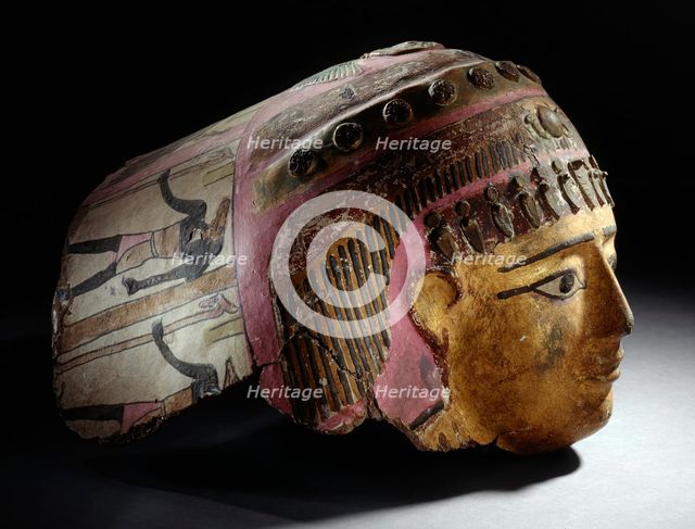 Cartonnage Mask, 2nd century AD. Creator: Unknown.
