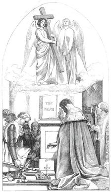 Cartoon (35) Religion - by J.C. Horsley...from the exhibition in Westminster Hall, 1845. Creator: Unknown
