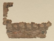 Cartoon for Textile Design, 900s. Creator: Unknown