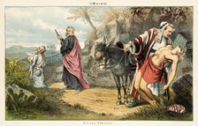 Cartoon from Puck, between 1880 and 1889. Creator: Joseph Keppler