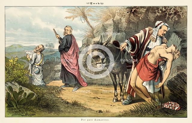 Cartoon from Puck, between 1880 and 1889. Creator: Joseph Keppler.