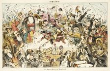 Cartoon from Puck, between 1880 and 1889. Creators: Joseph Keppler, Bernhard Gillam