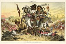 Cartoon from Puck, between 1880 and 1889. Creators: Joseph Keppler, Bernhard Gillam