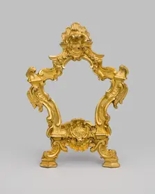 Carta Gloria Frame, Italy, 1765/66. Creator: Leandro Gagliardi