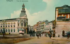 Cartagena - Plaza del Ayuntamiento c1900