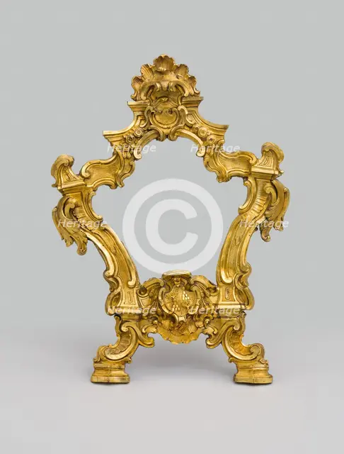 Carte Gloria Frame, Italy, 1765/66. Creator: Leandro Gagliardi.