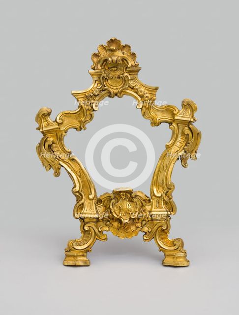 Carte Gloria Frame, Italy, 1765/66. Creator: Leandro Gagliardi.