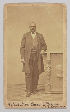 Carte-de-visite of Lt. Governor Oscar J. Dunn, 1868-1871. Creator: Unknown