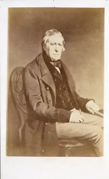 Carte de visite of unidentified man, c1860s. Creator: Sarony & Co