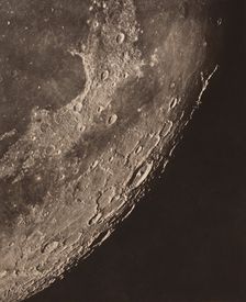 Carte photographique de la lune, 1904. Creator: Charles le Morvan